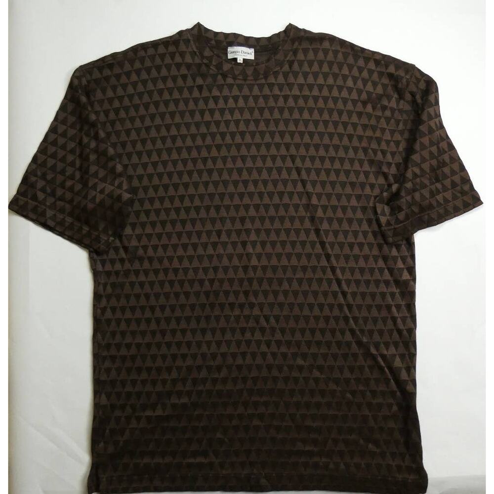 very cool Giorgi Danieli shirt, brown, Made in Italy, size: XL
